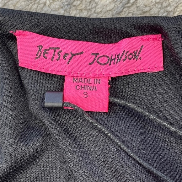 NWT Betsey Johnson Rainbow Star Metallic Tiered Tulle Mini Dress Whimsical Sz S - Picture 8 of 14